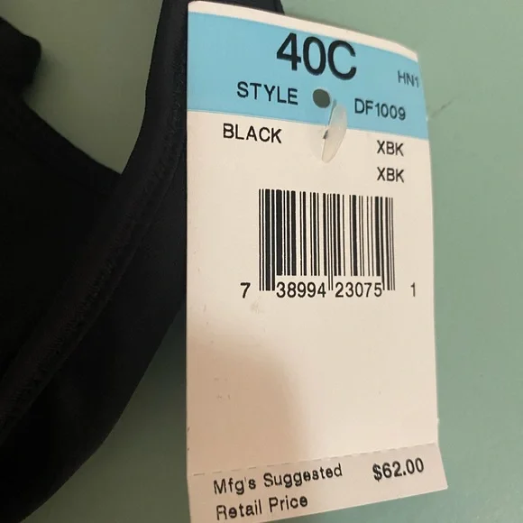 Bali Black Passion For Comfort Firm Control Body Suit   [155] - Picture 3 of 4